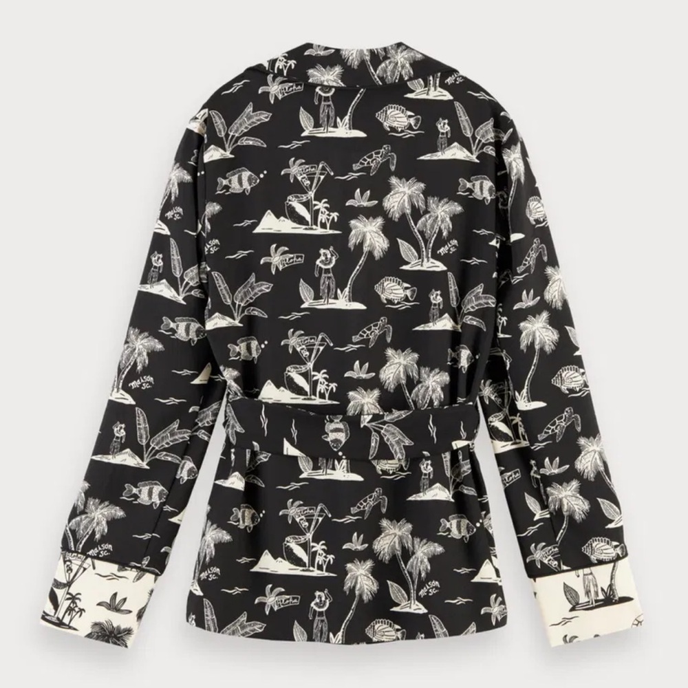 Scotch & Soda belted Top